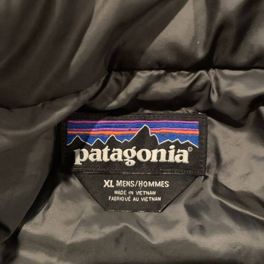 Patagonia Nano Puff Puffer Jacket Primaloft Quilted Grey XL Cape May Brewing Co - Picture 5 of 8